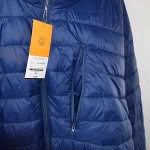 NWT FOUNDRY Big & Tall 4XLT Water Resistant Puffer Jacket Gray or Navy NWT FOUNDRY Big & Tall 4XLT Water Resistant Puffer Jacket Gray or Navy